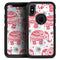Sacred Red Elephant and Polkadots - Skin Kit for the iPhone OtterBox Cases