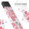 Sacred Red Elephant and Polkadots - Premium Decal Protective Skin-Wrap Sticker compatible with the Juul Labs vaping device