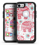 Sacred Red Elephant and Polkadots - iPhone 7 or 8 OtterBox Case & Skin Kits