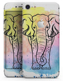 Sacred Watercolor Elephant - Skin-kit for the iPhone 8 or 8 Plus