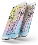 Sacred Watercolor Elephant - Skin-kit for the iPhone 8 or 8 Plus