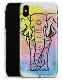 Sacred Watercolor Elephant - iPhone X Clipit Case
