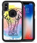 Sacred Watercolor Elephant - iPhone X OtterBox Case & Skin Kits
