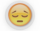 Sad Emoticon Emoji - Skin Kit for PopSockets and other Smartphone Extendable Grips & Stands