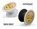 Sad Emoticon Emoji - Skin Kit for PopSockets and other Smartphone Extendable Grips & Stands