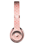 Salmon Pink Overlapping Circles Full-Body Skin Kit for the Beats by Dre Solo 3 Wireless Headphones