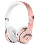 Salmon Pink Overlapping Circles Full-Body Skin Kit for the Beats by Dre Solo 3 Wireless Headphones