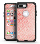 Salmon Pink Overlapping Circles - iPhone 7 Plus/8 Plus OtterBox Case & Skin Kits