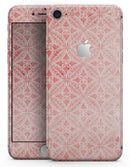 Salmon Pink Overlapping Circles - Skin-kit for the iPhone 8 or 8 Plus