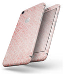 Salmon Pink Overlapping Circles - Skin-kit for the iPhone 8 or 8 Plus