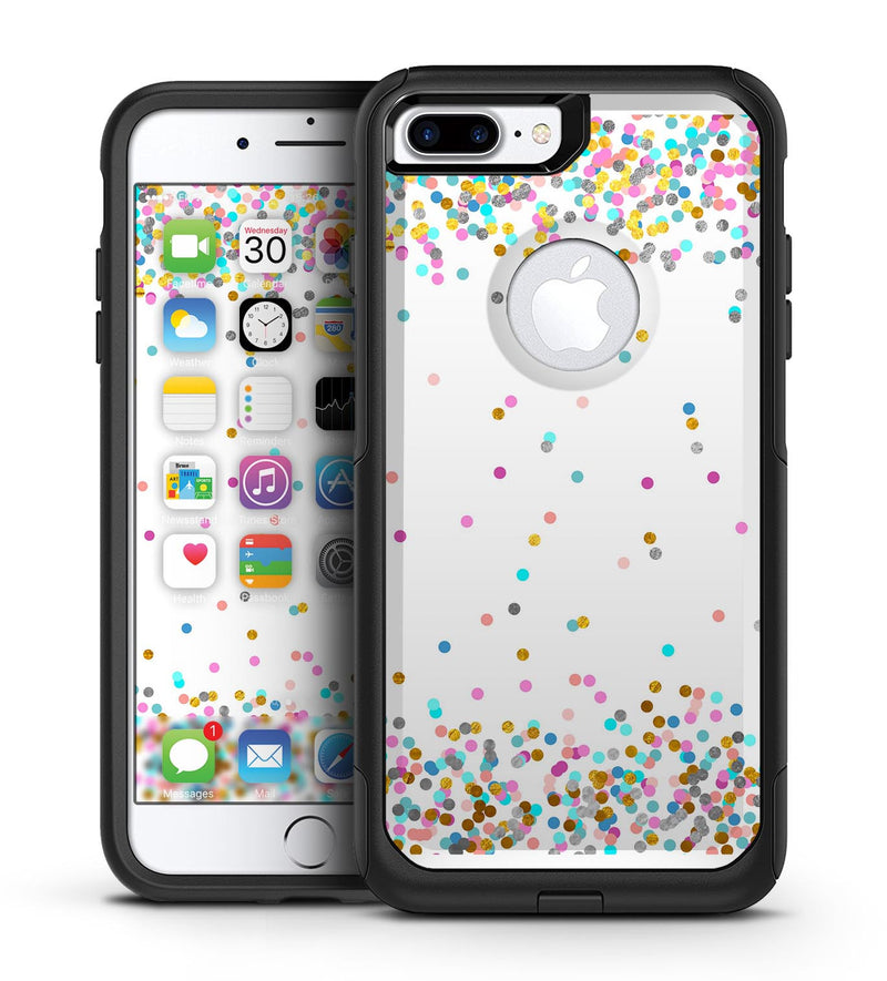 Scattered Colorful Micro Dots All Over - iPhone 7 or 7 Plus Commuter C DesignSkinz Scattered Colorful Micro Dots All Over - iPhone 7 or 7 Plus Commuter C DesignSkinz