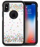 Scattered Colorful Micro Dots All Over - iPhone X OtterBox Case & Skin Kits