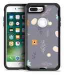 Scattered Easter Basket Over Gray - iPhone 7 Plus/8 Plus OtterBox Case & Skin Kits