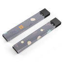 Scattered Easter Basket Over Gray - Premium Decal Protective Skin-Wrap Sticker compatible with the Juul Labs vaping device