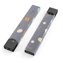 Scattered Easter Basket Over Gray - Premium Decal Protective Skin-Wrap Sticker compatible with the Juul Labs vaping device