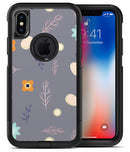 Scattered Easter Basket Over Gray - iPhone X OtterBox Case & Skin Kits