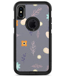 Scattered Easter Basket Over Gray - iPhone X OtterBox Case & Skin Kits