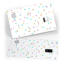 Scattered Falling Multicolor Stars - Premium Protective Decal Skin-Kit for the Apple Credit Card