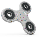 Scattered Falling Multicolor Stars Full-Body Fidget Spinner Skin-Kit