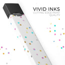 Scattered Falling Multicolor Stars - Premium Decal Protective Skin-Wrap Sticker compatible with the Juul Labs vaping device