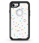 Scattered Falling Multicolor Stars - iPhone 7 or 8 OtterBox Case & Skin Kits