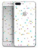 Scattered Falling Multicolor Stars - Skin-kit for the iPhone 8 or 8 Plus