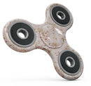 Scattered Gold Strokes Over Pink Full-Body Fidget Spinner Skin-Kit