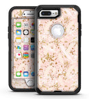 Scattered Gold Strokes Over Pink - iPhone 7 Plus/8 Plus OtterBox Case & Skin Kits
