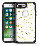Scattered Golden Micro Polka Dots - iPhone 7 Plus/8 Plus OtterBox Case & Skin Kits