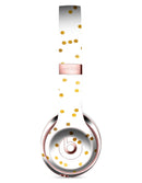 Scattered Golden Micro Polka Dots Full-Body Skin Kit for the Beats by Dre Solo 3 Wireless Headphones