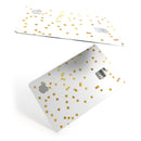 Scattered Golden Micro Stars - Premium Protective Decal Skin-Kit for the Apple Credit Card