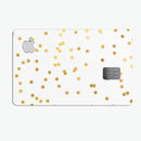 Scattered Golden Micro Stars - Premium Protective Decal Skin-Kit for the Apple Credit Card