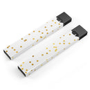 Scattered Golden Micro Stars - Premium Decal Protective Skin-Wrap Sticker compatible with the Juul Labs vaping device
