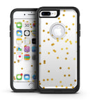 Scattered Golden Micro Stars - iPhone 7 or 7 Plus Commuter Case Skin Kit