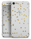 Scattered Golden Micro Stars - Skin-kit for the iPhone 8 or 8 Plus