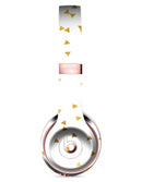 Scattered Golden Micro Triangles Full-Body Skin Kit for the Beats by Dre Solo 3 Wireless Headphones