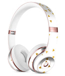 Scattered Golden Micro Triangles Full-Body Skin Kit for the Beats by Dre Solo 3 Wireless Headphones