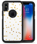 Scattered Golden Micro Triangles - iPhone X OtterBox Case & Skin Kits