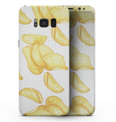 Scattered Golden Potato Chips - Samsung Galaxy S8 Full-Body Skin Kit