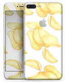 Scattered Golden Potato Chips - Skin-kit for the iPhone 8 or 8 Plus