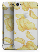 Scattered Golden Potato Chips - Skin-kit for the iPhone 8 or 8 Plus