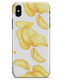 Scattered Golden Potato Chips - iPhone X Clipit Case