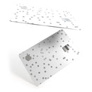 Scattered Grayscale Micro stars - Premium Protective Decal Skin-Kit for the Apple Credit Card