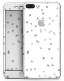 Scattered Grayscale Micro stars - Skin-kit for the iPhone 8 or 8 Plus
