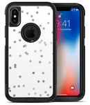 Scattered Grayscale Micro stars - iPhone X OtterBox Case & Skin Kits