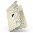 MacBook Pro with Touch Bar Skin Kit - Scattered_Multicolor_Birthday_Dots_Over_Tan_-MacBook_13_Touch_V7.jpg?