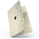 MacBook Pro without Touch Bar Skin Kit - Scattered_Multicolor_Birthday_Dots_Over_Tan_-MacBook_13_Touch_V9.jpg?