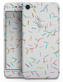Scattered Multicolor Candy Sticks - Skin-kit for the iPhone 8 or 8 Plus