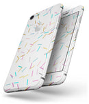 Scattered Multicolor Candy Sticks - Skin-kit for the iPhone 8 or 8 Plus