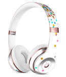 Scattered Multicolor Shapes Over White Full-Body Skin Kit for the Beats by Dre Solo 3 Wireless Headphones